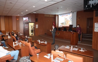 Başkan Yüksel Kartal esnafına 500 Günlük icraatlarını anlattı