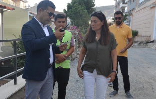 Kuşadası'nda sorunlar sahada çözüm buluyor!