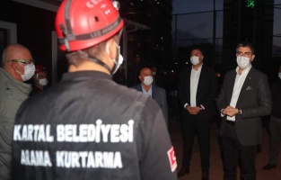 Kartal Belediyesi'nden İzmir'e yardım eli