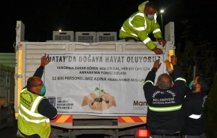 Ankara'dan Hatay'a 32 bin fidan!