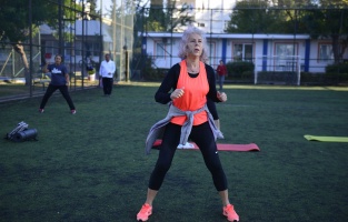 Sağlık hareketiyle mutlu Muratpaşalılar