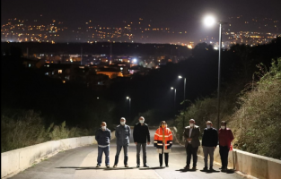 İzmit'te güneş artık gece de aydınlatıyor!