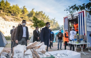 Başkan Günel: 'Tüm birimlerimizle sahadayız'