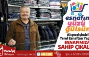 Manavgat Belediyesi'nden yerel esnafa destek kampanyası