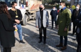 Başkan Günel sorunlara yerinde çözüm üretmeye devam ediyor