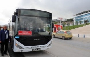 Muğla'da sağlık çalışanlarına ücretsiz ulaşım 6 ay daha uzatıldı