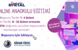 Kartal Belediyesi’nden ücretsiz online anaokulu eğitimi