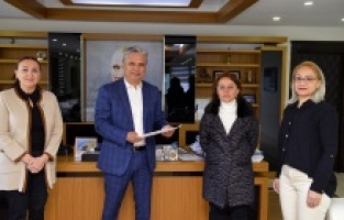 Esnaf raporu Başkan Uysal’a sunuldu