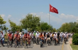 "Hoş geldin Atam" bisiklet turu