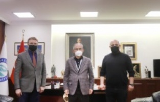 Lokantacılar Odası'ndan Yılmaz Büyükerşen'e teşekkür ziyareti