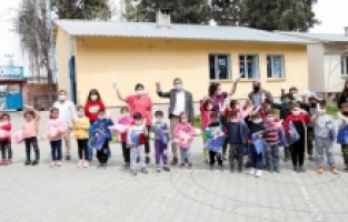 Seyhan'da çocuklara diş taraması