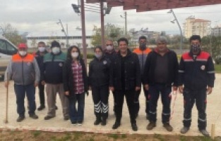 Başkan Genç çalışmaları yerinde inceledi