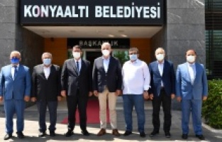 Esnaf temsilcilerinden Başkan Esen’e teşekkür