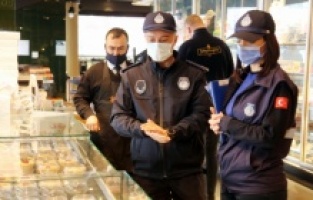 Küçükçekmece'de aralıksız denetim