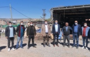 CHP’li Karasu, tarım alanları zarar gören çiftçileri ziyaret etti