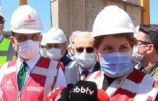 İmamoğlu ve Akşener'den metro çalışması ziyareti
