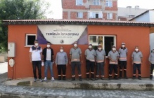 Temizlik İşleri Personeline Çağdaş Temizlik İstasyonu