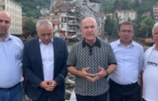 İklim Komisyonunun CHP’li üyeleri sel bölgesinde