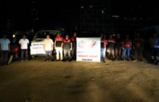 Kartal Belediyesi'nden yangınzede vatandaşa yardım eli