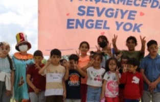 Küçükçekmece'den özel çocuklara özel etkinlik