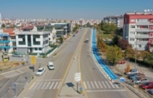 Ankara "Mavi Yol" ile örülüyor