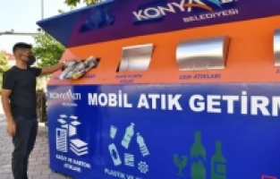 Konyaaltı’nda mahallelere mobil atık getirme merkezi