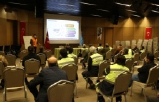 Küçükçekmece'de afet eğitimi