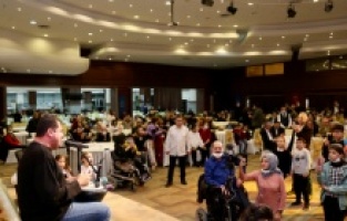 Küçükçekmece'de engel tanımayan buluşma