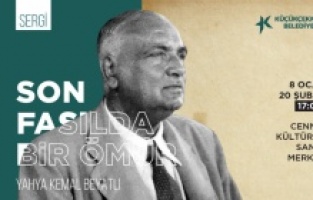 Yahya Kemal'e dair ilk kez görülecek fotoğrafla Küçükçekmece'de