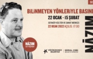 Küçükçekmece'de Nazım Hikmet sergisi