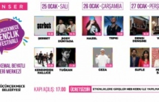 Gençler festivalde buluşuyor