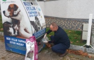 Atakum Belediyesi’nden patili dostlara yıl boyunca destek