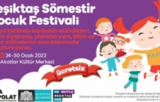 Beşiktaş'ta yarıyıl tatilinde "Çocuk Festivali"