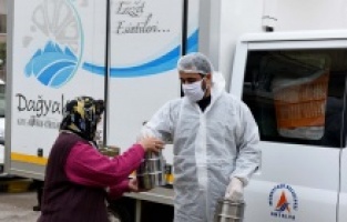 Muratpaşa'dan kara kış desteği