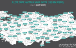 Bakan Koca, en çok vaka görülen illeri paylaştı