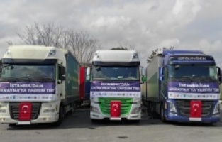 İBB'den Ukraynalı sığınmacılara yardım