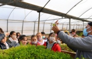 Konyaaltı’nda çocuklar fidan dikimini öğrendi