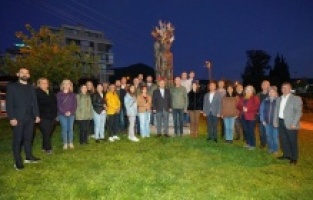 Üç fidan idam edildikleri saatte anıldı