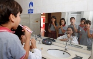 Döşemealtı'nda çocuklara ağız ve diş sağlığı eğitimi