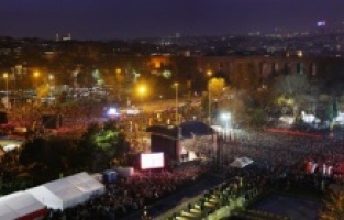 Saraçhane'de tarihi akşam