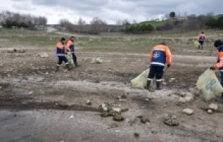 İBB barajları temizliyor