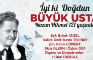 Nazım Hikmet şiirlerle anılacak