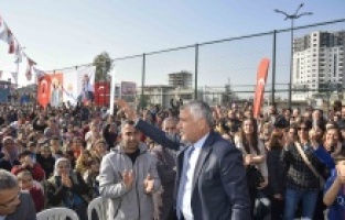 Sarıçam’da Yıldırım Beyazıt Parkı açıldı