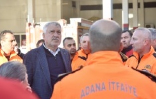 Adana yaralarının sarılması için teyakkuzda