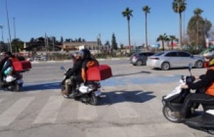 Ulaşılamayan deprem bölgelerine motorlu destek