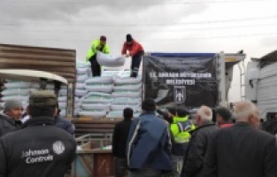 Ankara Büyükşehir Belediyesi'nden deprem bölgesine kalkınma desteği sürüyor