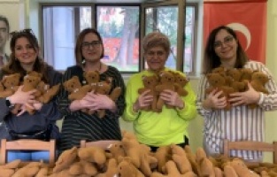 Depremzede Çocukların Pelüş Oyuncakları Kartal’dan