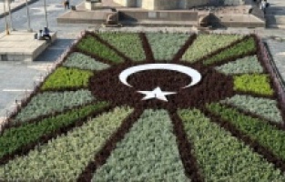 ABB'den Ulus Meydanı'na peyzaj çalışması