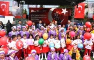 Beşiktaş'ta coşkulu bayram kutlaması