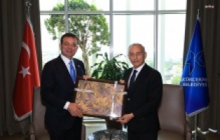 Ekrem İmamoğlu'ndan Kemal Çebi'ye ziyaret